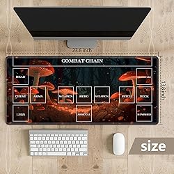 New Playmat with Zones for CCG MTG Trading Card