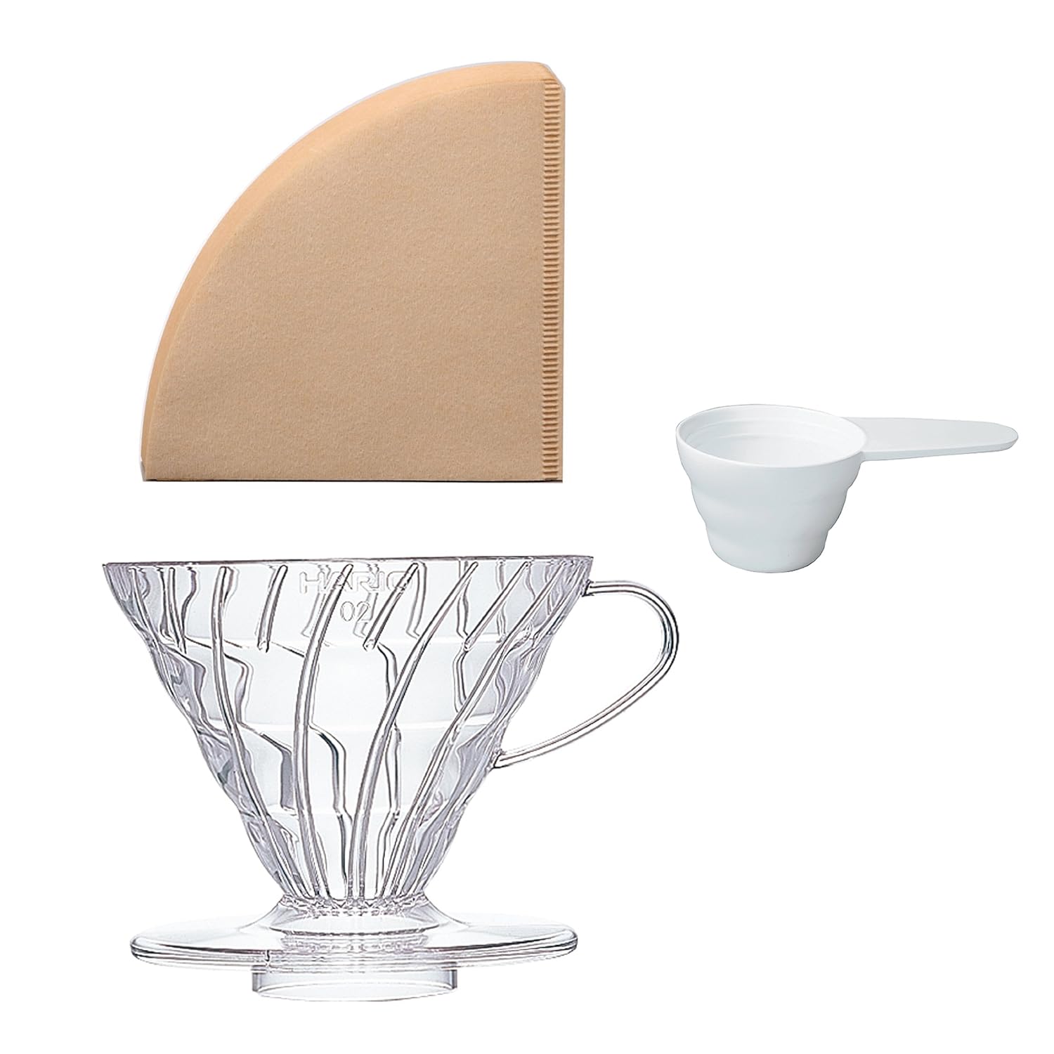 Hario V60 Coffee POT Dripper Filter V60 02 Drip Set Red VCSD02R F/S w