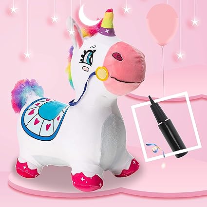 bouncy unicorn toy
