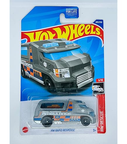 Amazon.com: Hot Wheels 2022 - HW Rapid Response - Red