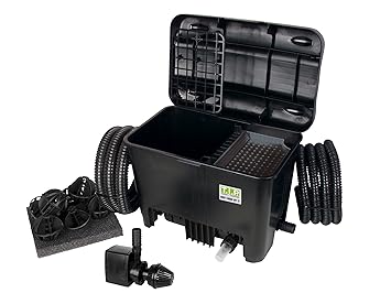T.I.P. Teichaußenfilter WDF 10000 UV 11, UV-C 11 Watt, für Teiche bis zu 10.000 Liter