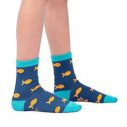 Sock It To Me Junior's Otter Narwal Fish Socks