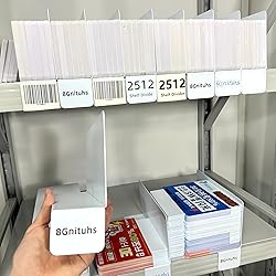 8Gnituhs 20 Pcs 25 * 12 CM 1MM Bookshelf