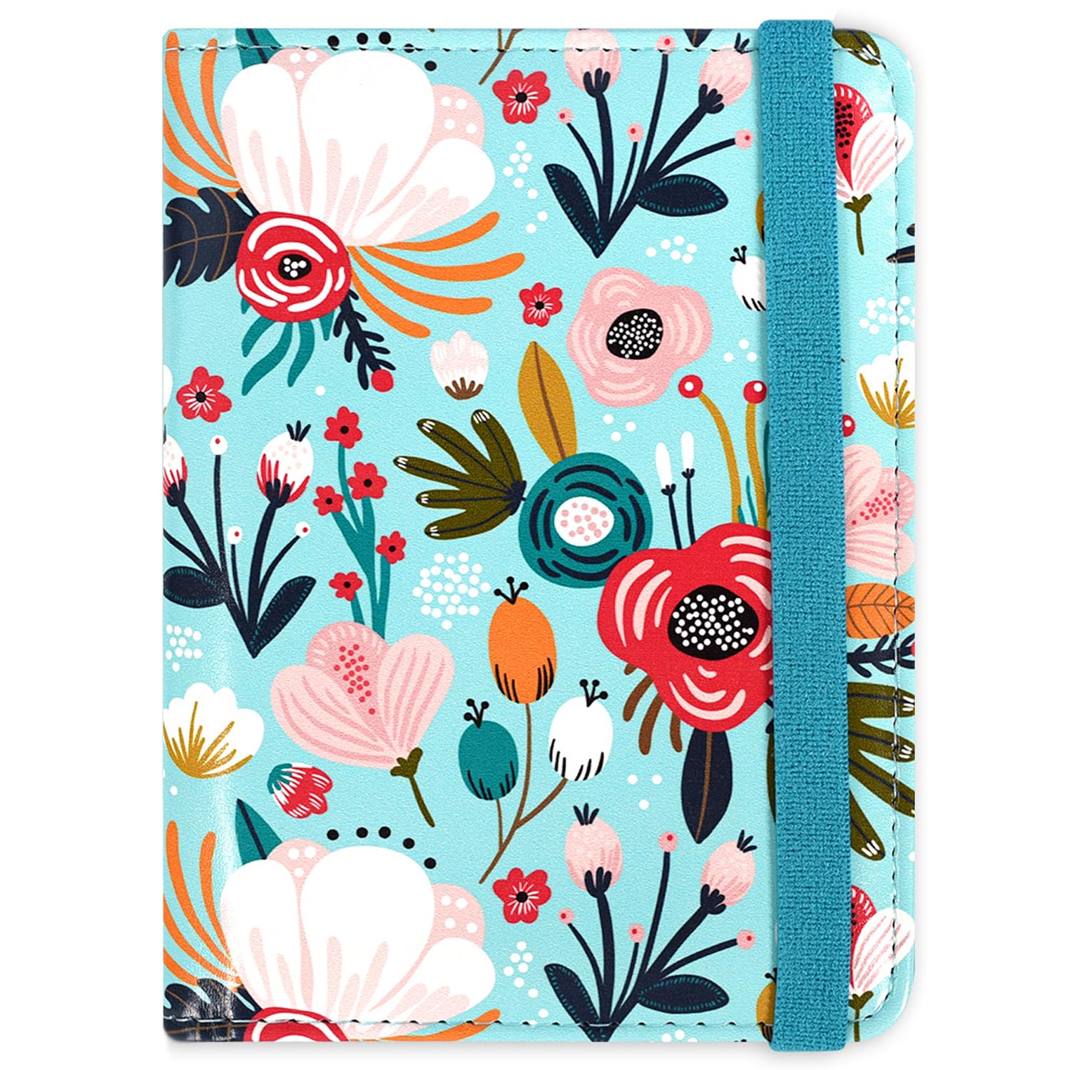 ACdream Passport and Vaccine Card Holder Combo, Cover Case with CDC Vaccination Card Slot, Leather Travel Documents Organizer Protector, with RFID Blocking, for Women and Men,