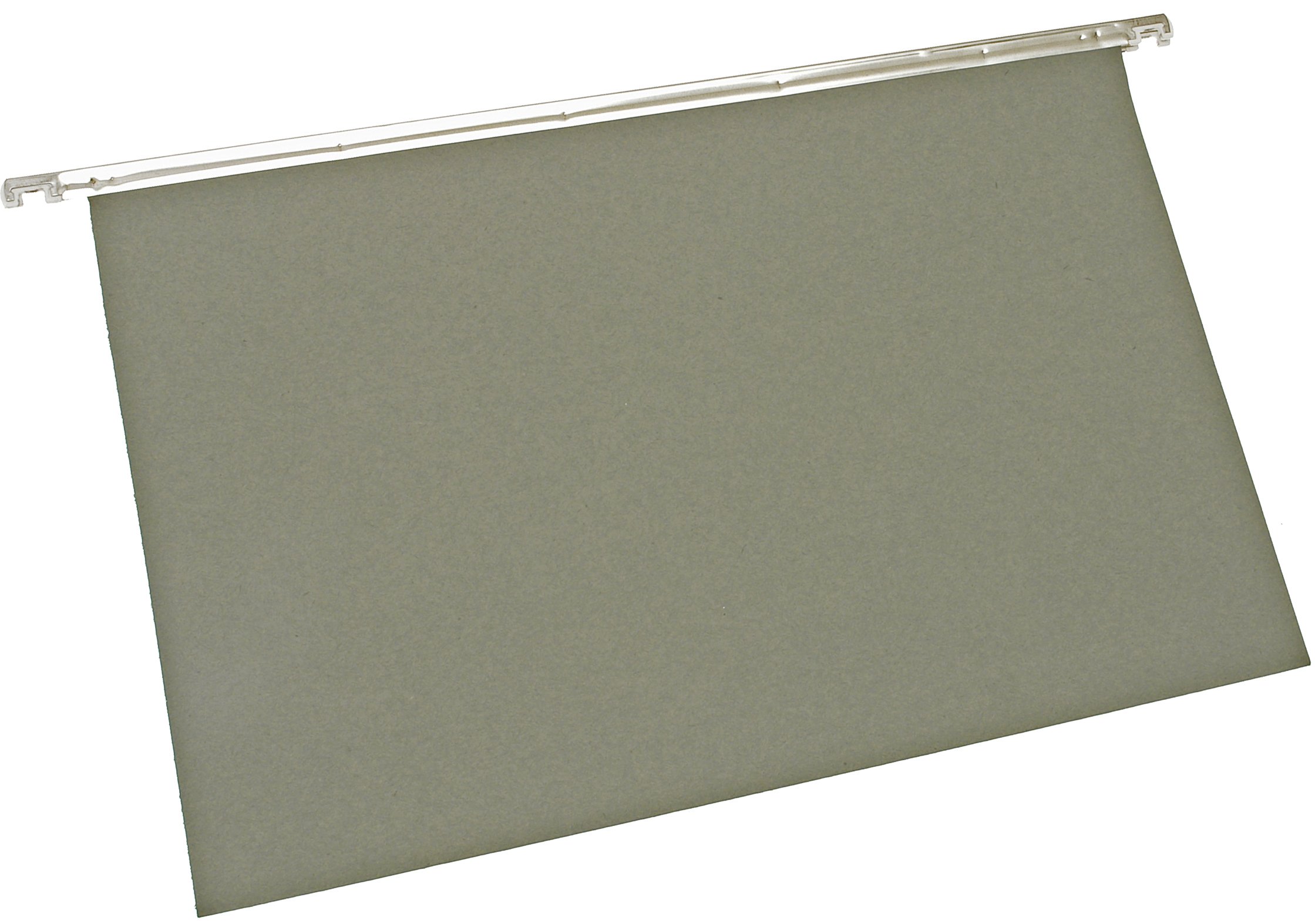 5 Star Office Heavyweight Shackle Hanging Files with Labels and Staple Flap Pack of 50 Green (UK Import)