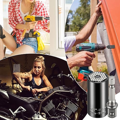 Universal Socket Wrench Set JelBo Universal Socket, Adjustable