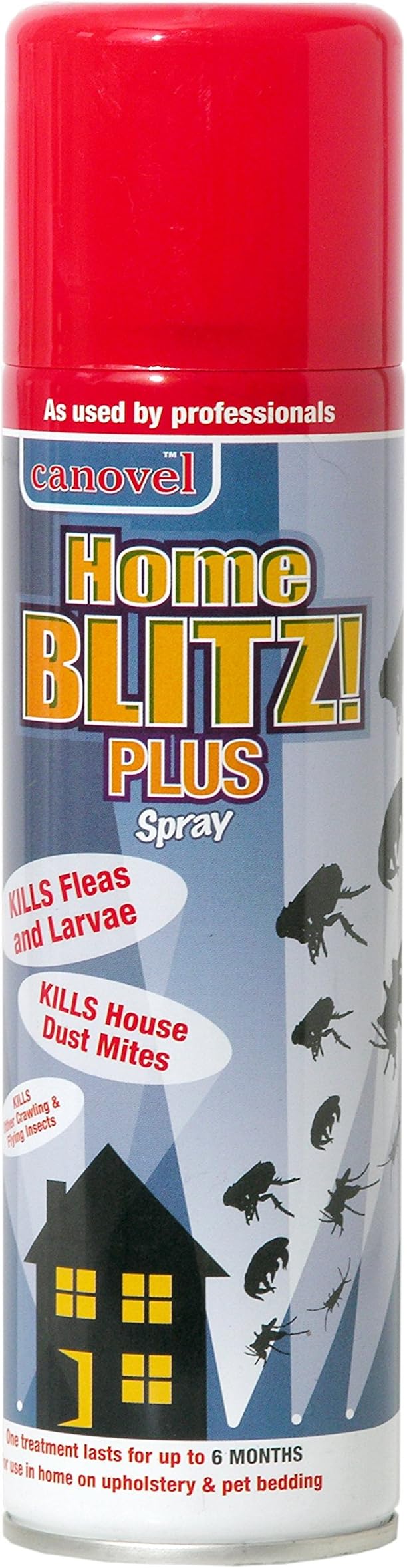 Other Hatchwell Canovel Home Blitz Plus Flea Spray, 200 g, clear