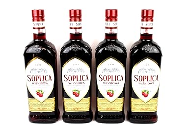 Soplica Kirsche, Likör aus Polen, 30% (4x0,5)