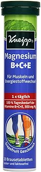 Kneipp Magnesium mit Vitamine B, C, E, 4er Pack