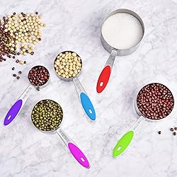 Measuring Cups & Spoons Set of 16, Wildone Premium