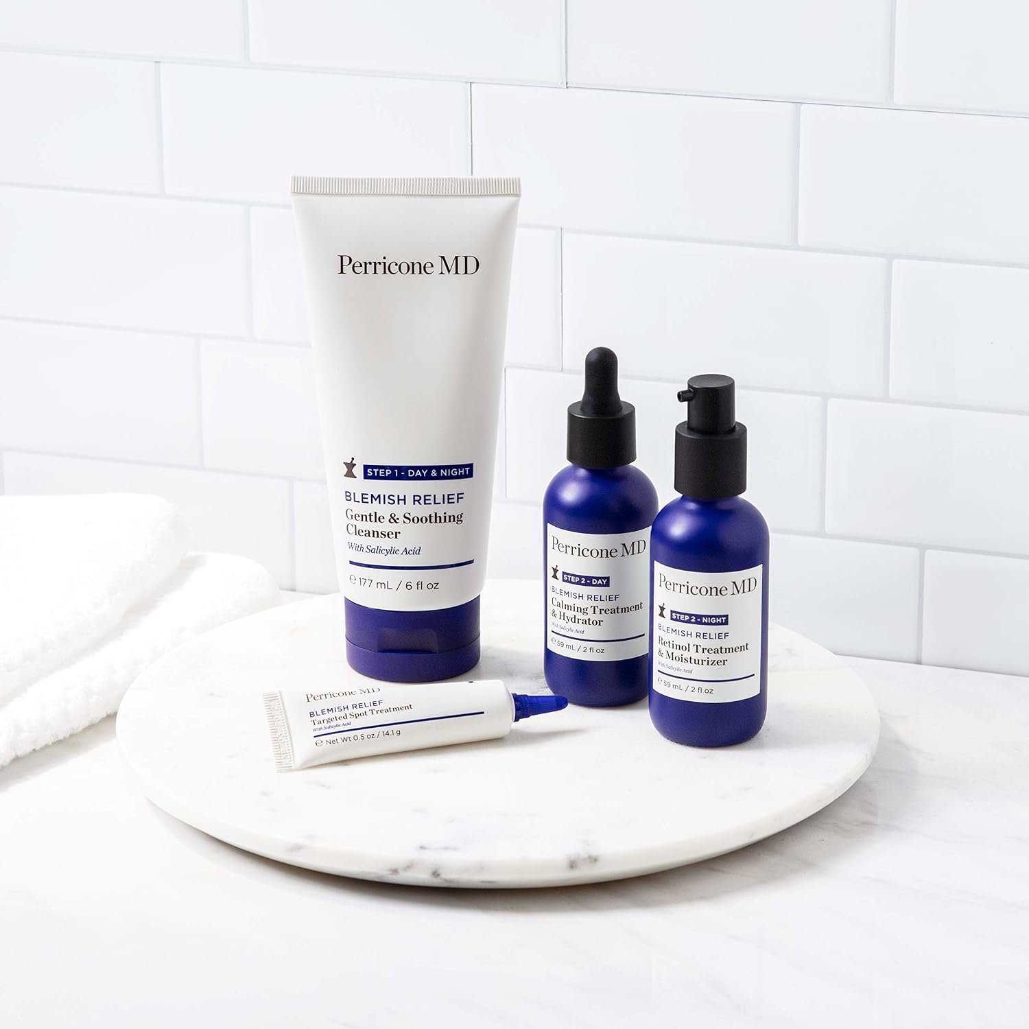 Perricone MD Blemish relief Soothing Face Cleanser for Oily & Sensitive Skin 177ml - Image 4