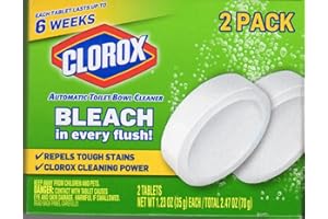 CLOROX Automatic Toilet Bowl Cleaner Tablets (2-Pack)