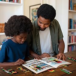 Haooryx Black History Month Bookmarks - 240Pcs