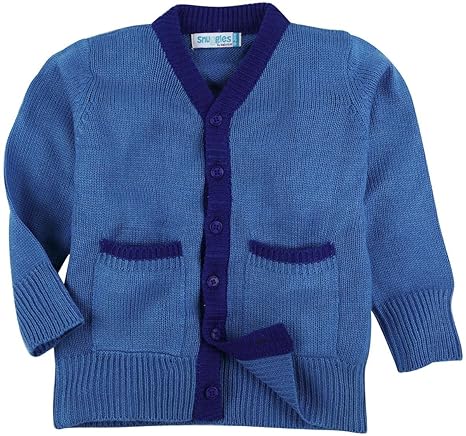 light blue baby cardigan