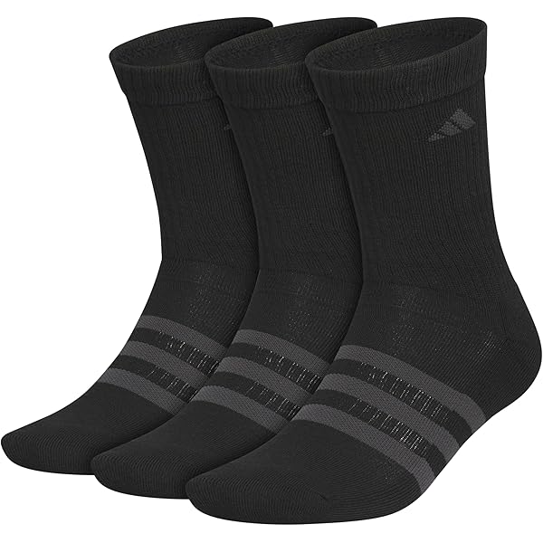 adidas gazelle silver green womens Adidas Solid Crew Socks: 3er-Pack main image 0