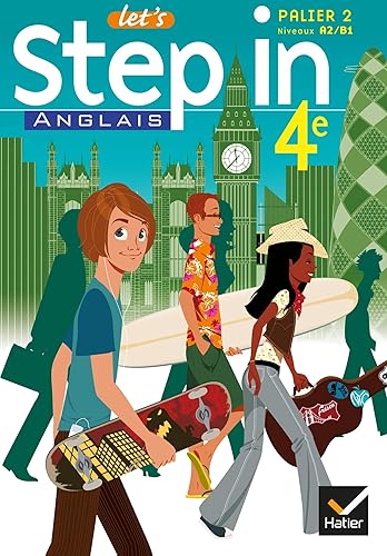Download Let's Step in Anglais 4e (manuel de l'élève + 1CD audio) PDF