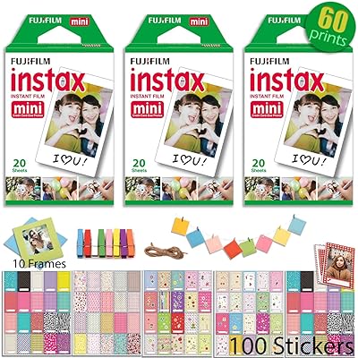 Fujifilm INSTAX Mini Instant Film Bundle 60 Prints Nigeria Ubuy