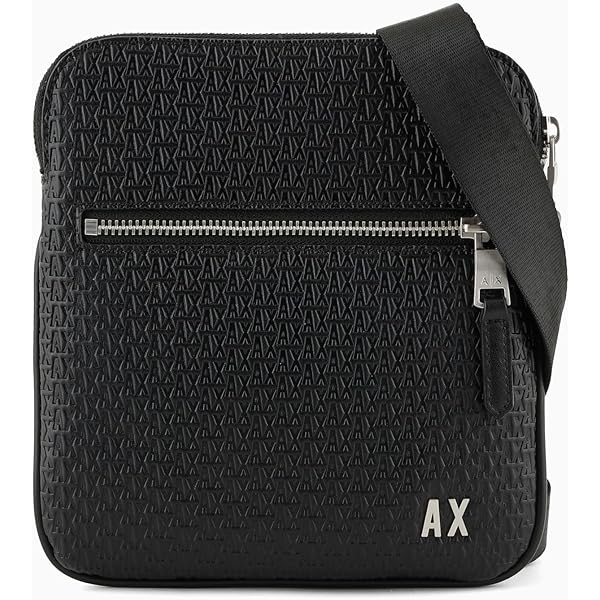 A|X ARMANI EXCHANGE バック Amazon.com: Armani Exchange Men's Limited Edition a Line Logo Flat