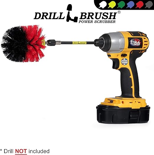 Amazon Com Outdoor Cleaning Supplies Drill Brush Garden