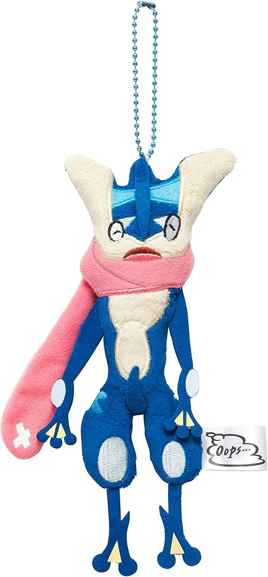 Amazon ポケモンセンターオリジナル マスコットキーホルダー ゲッコウガoops ぬいぐるみ おもちゃ