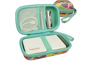 JCHPINE Hard Carrying Case for Polaroid Hi-Print 9046 Bluetooth Connected 2x3 Pocket Photo Printer, Travel Case Storage for H