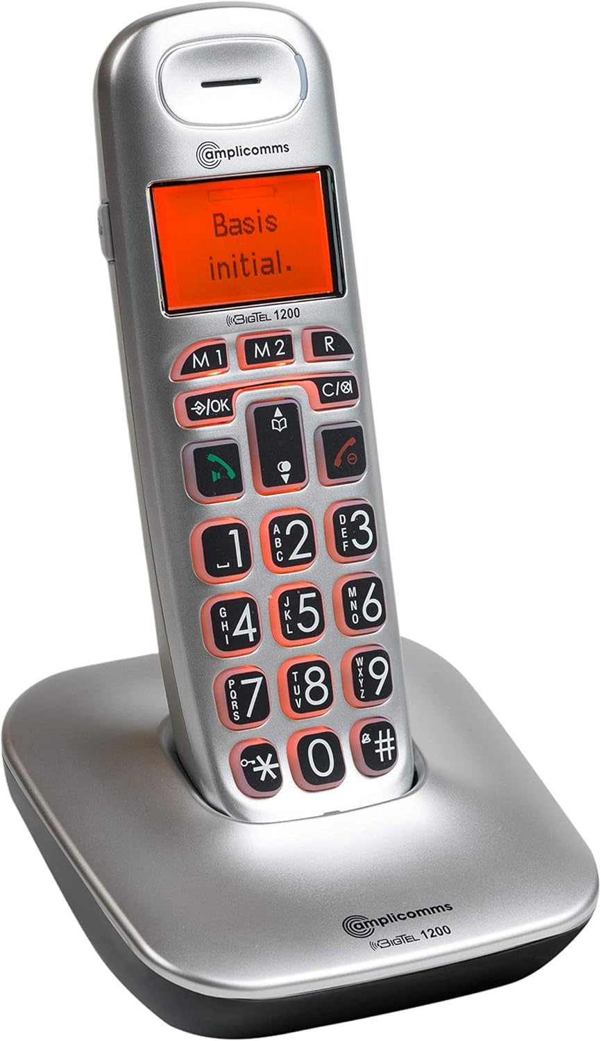 BigTel 1200 Big Button Phone for Elderly Loud Phones for