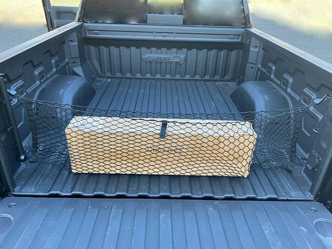 Truck Bed Envelope Style Trunk Mesh Cargo Net for Chevrolet Silverado