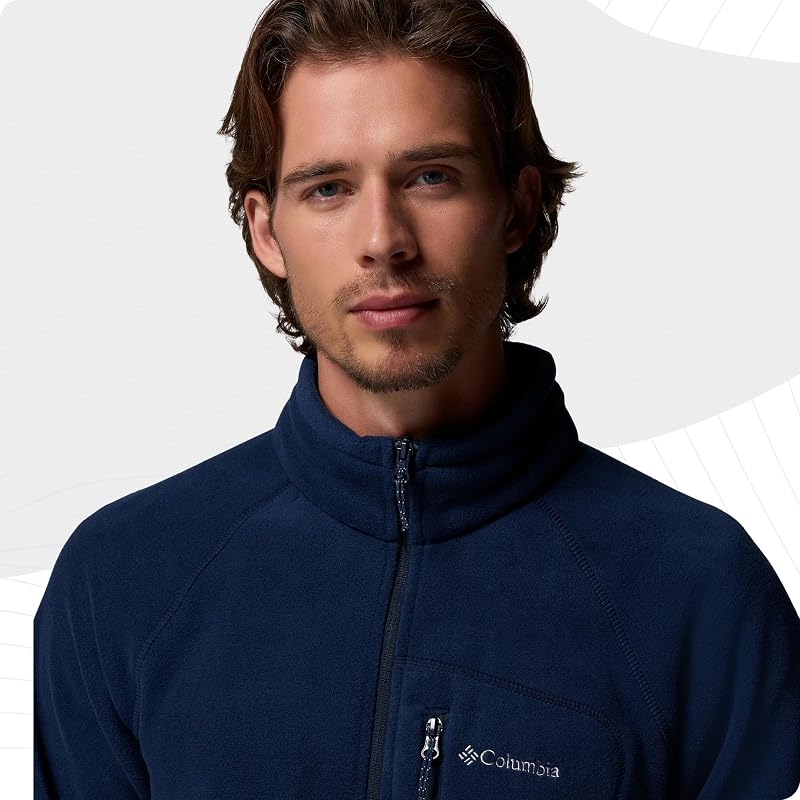 Fast Trek 2 Full Zip Fleece Chaqueta De Forro Polar, azul marino, M Hombre