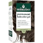 Herbatint 5N Light Chestnut Brown Permanent Hair Dye, Women's Hair Color | Up to 100% Coverage of Resistant Grays, Ammonia/Alcohol Free &amp; Vegan, Gentle on Sensitive Scalp, with 8 Herbal Extracts