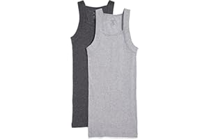 2(x) ist Men's 2 Pack Square Cut Tank Top