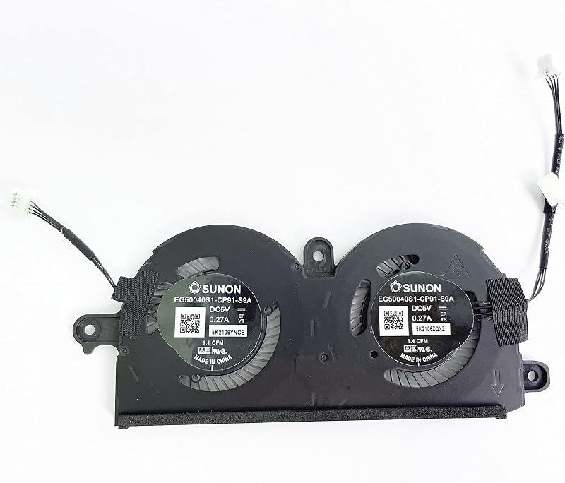 Fleshy Leaf CPU Fan for Dell XPS 13 9380 7390 Series ND55C19-19A14 980WH
