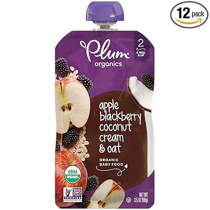 plum organics stage 2 organic baby food