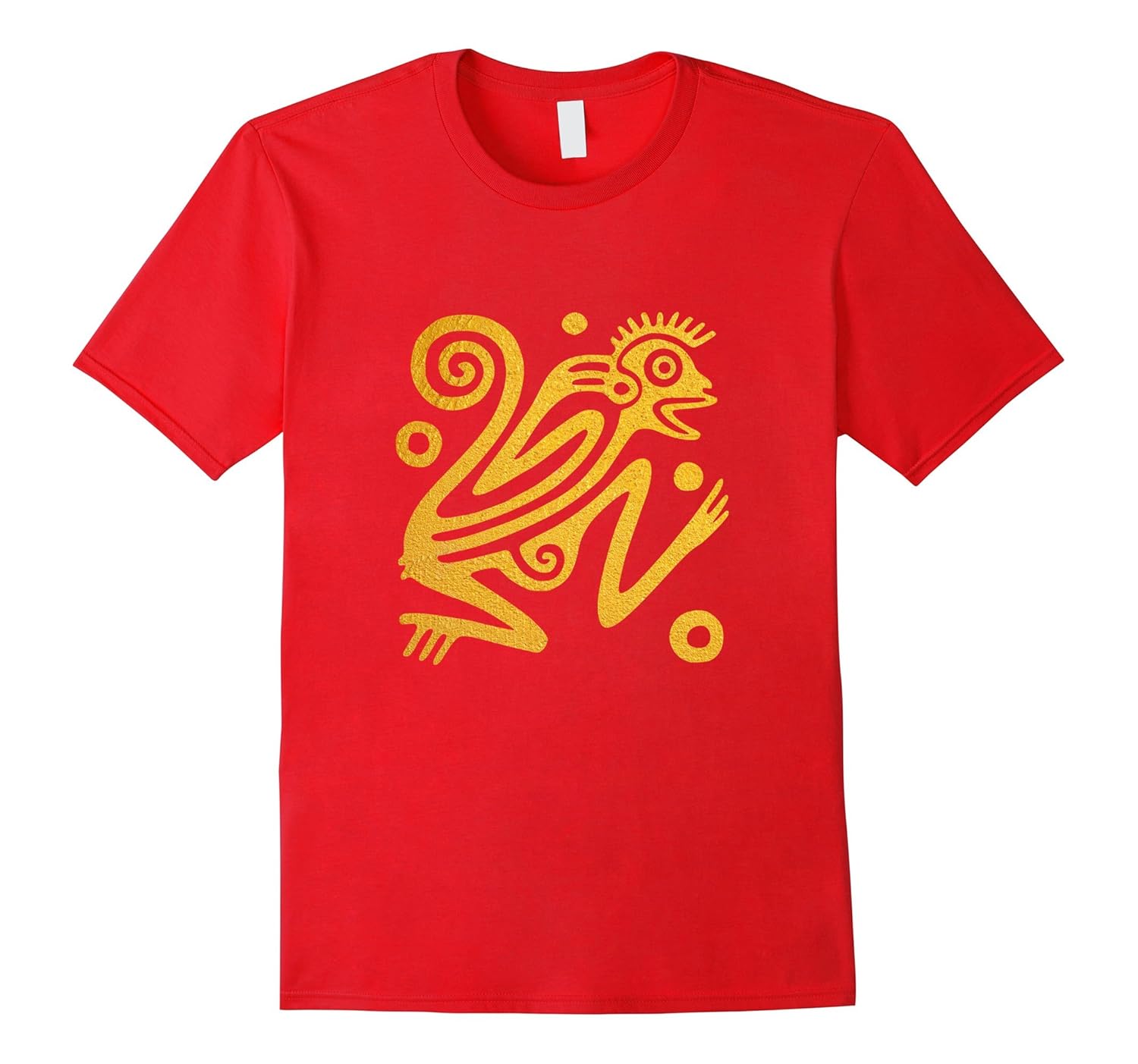 Aztec Inca Mayan Style Art Golden Monkey T Shirt-ANZ