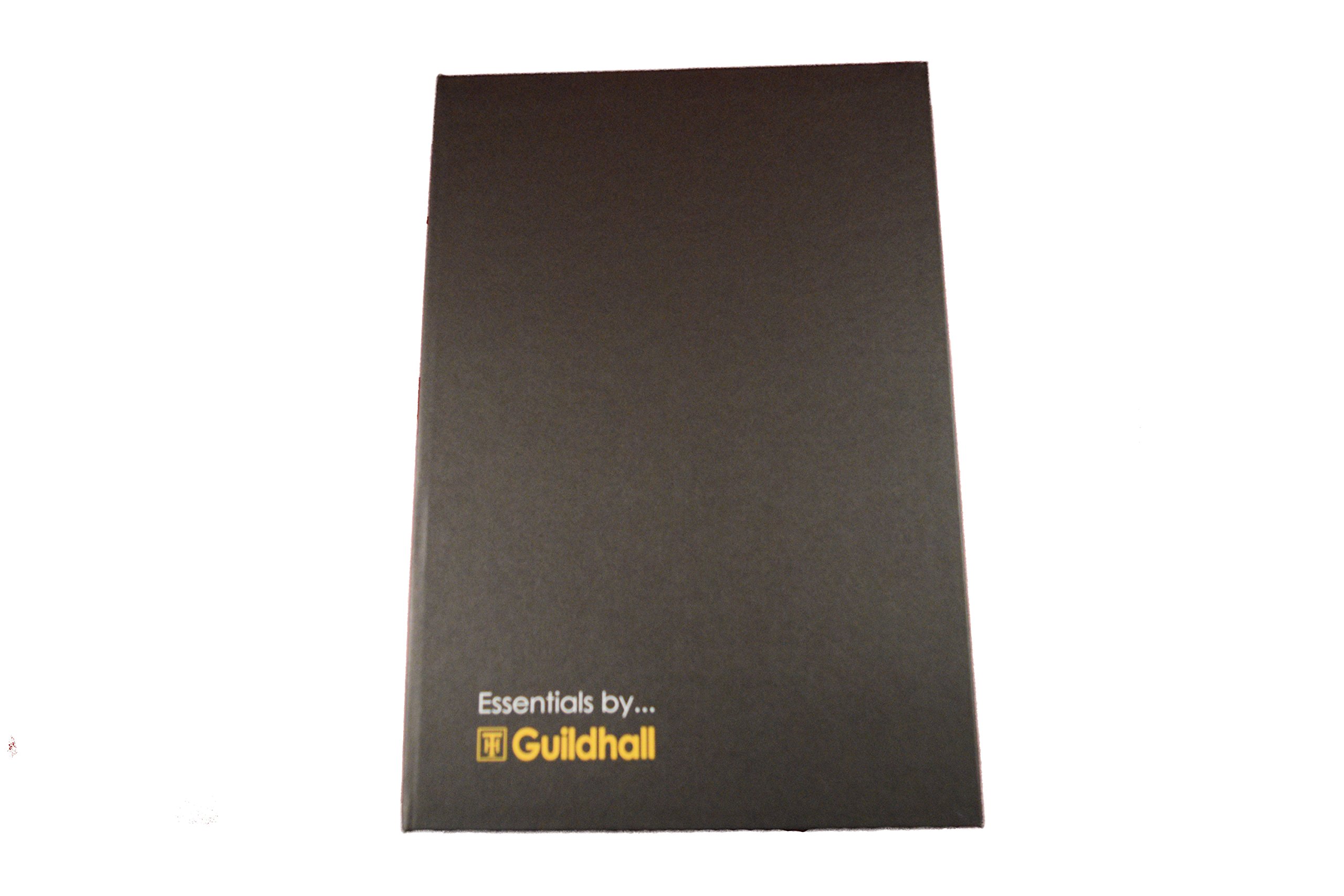Exacompta - Ref GESEVB1Z - Guildhall - Essentials VAT Book, A4 297 x 210mm, Black Cover - Input, Expenses, Services, Credit Sales, Records of Daily Takings