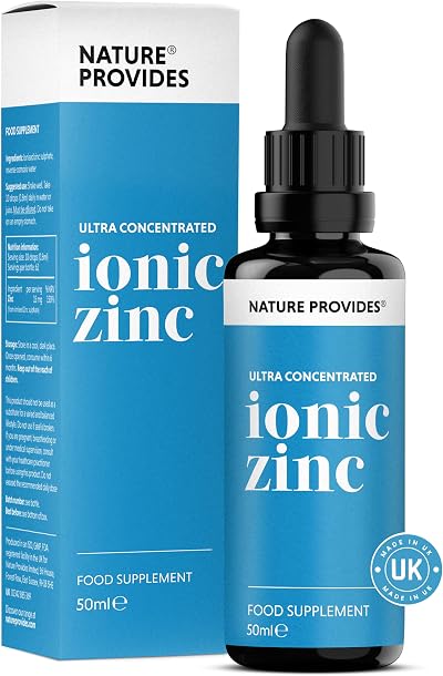 Nature Provides Ionic Zinc Sulphate Liquid 50ml - Immune & Fertility Support