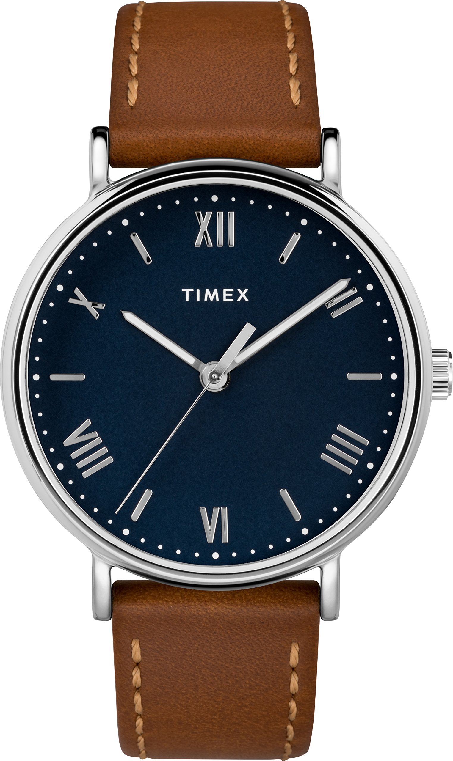 Timex Unisex SouthView with a Leather Strap Watch