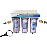 Système Filtration Eau Naturewater 3 Étapes - Filtre Sédiments Et Charbon Actif - 20,67 Mm