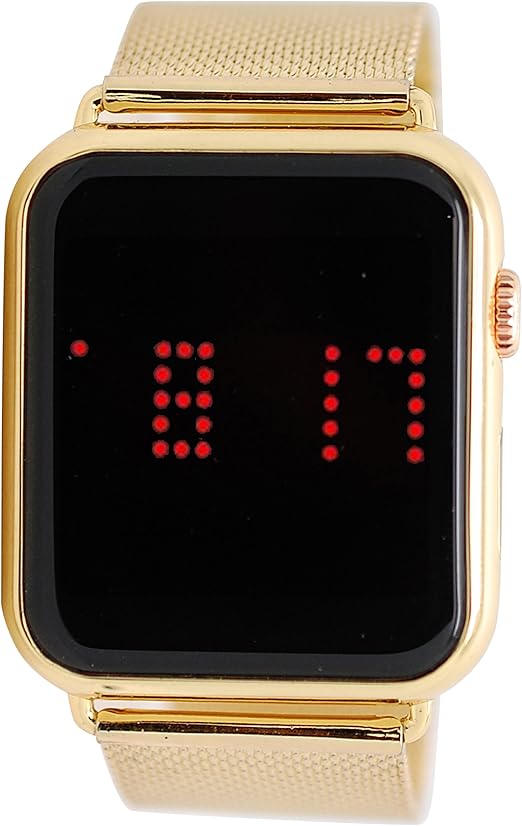 techno pave gold watch price