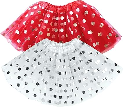 Amazon Com Red Tutu For Toddler Girl White Skirt Girls Tutus