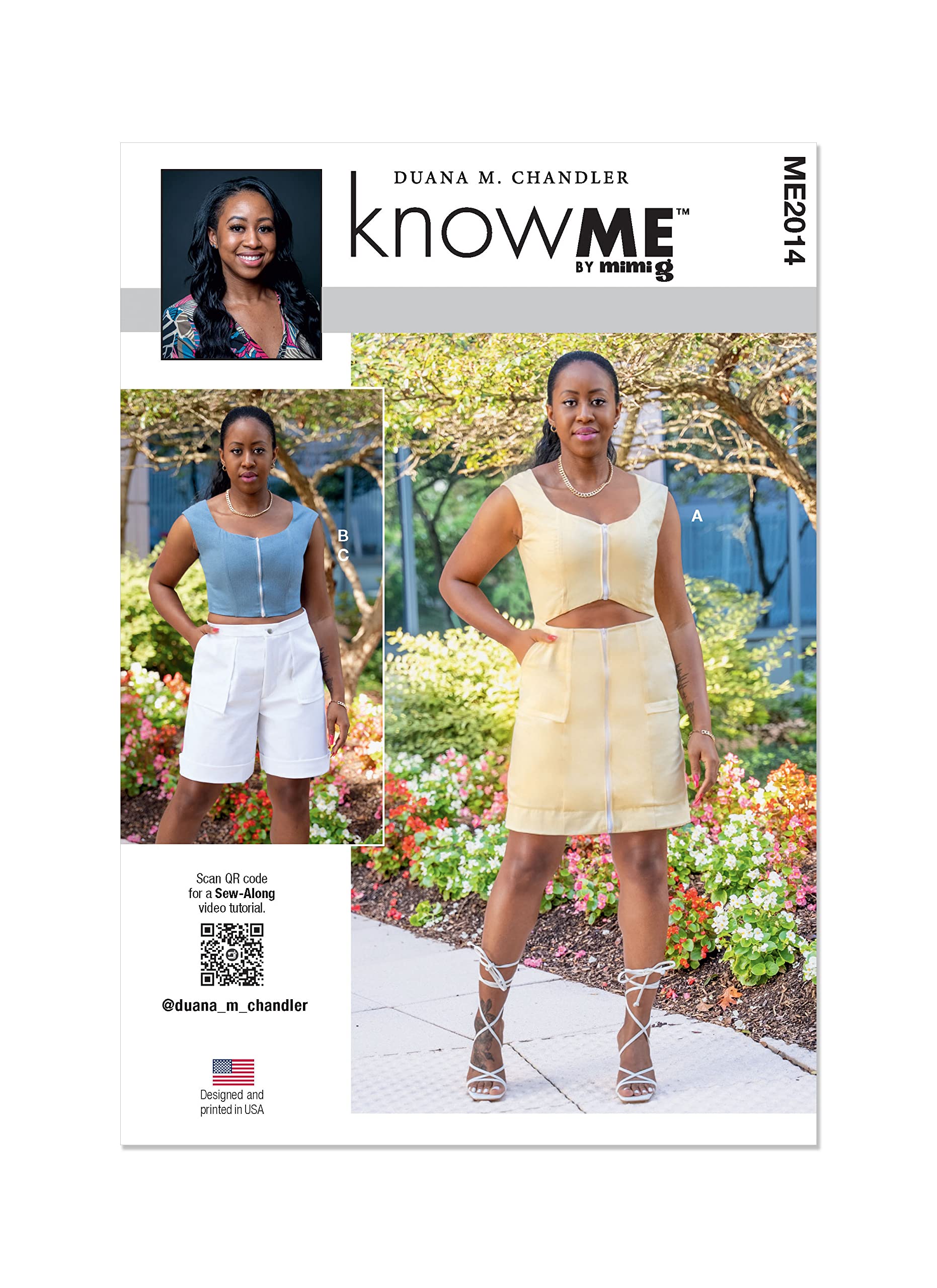 Know ME ME2014 Misses' Dress, Tops and Shorts by Duana M. K5 (8-10-12-14-16)