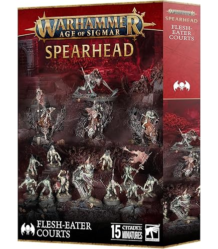 Amazon.com: Warhammer AoS - Flesh Eaters Courts Boite d'Armée (En