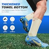 RUIXUE Mens Sports Hiking Socks 5/6 Pairs Cushioned Anti Blister Crew view 6