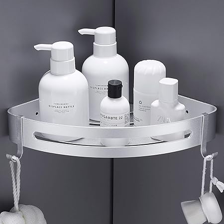 accesorios baño sin taladro amazon