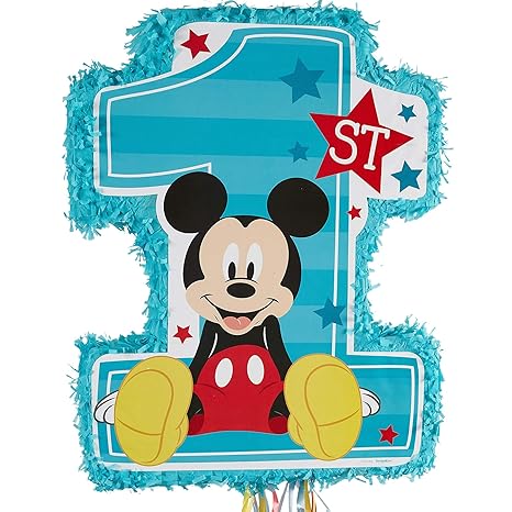 Amazon Com Mickey Mouse 1st Birthday Pinata Toys Games