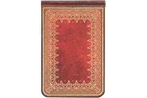 Foiled Mini Reporter Gridded Hardcover Journal, 192pg, 80GSM, Mini Reporters by Paperblanks (Old Leather Collection)