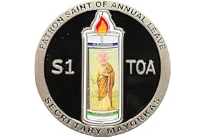 LEO CHALLENGE COINS LL-001 Secretary Mayorkas Patron Saint CBP HSI CIS FEMA ICE Border Patrol Challenge Coin