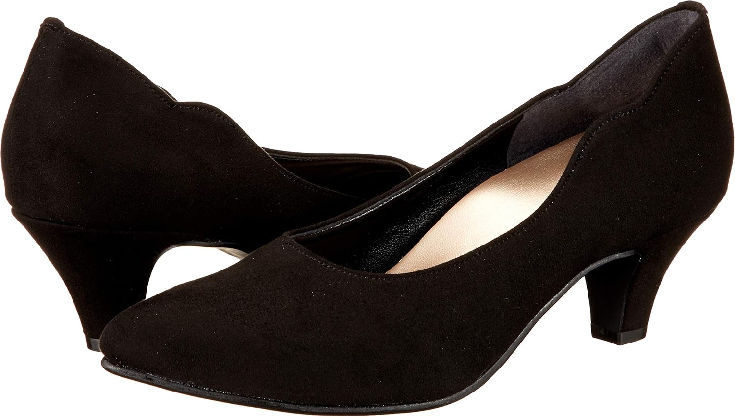 【ヴェリココ】velikoko ラクチンきれいシューズ パンプス M-608 レディース ブラックスエード調