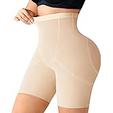 Nebility Tummy Control Shapewear for Women - High Waisted Butt Lifting Shapewear Shorts Body Shaper Underwear Panties
