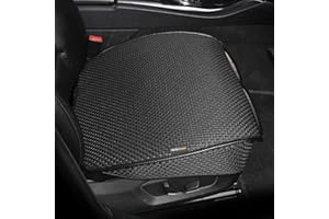 Auto Newer Breathable Universal Four Seasons Car Seat Covers, Luxury Car Seat Cushion,Protectors for Front Seat Bottoms,Compatible with 95% Vehicles(Black,1PCS)