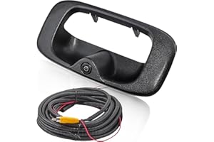 EWAY Tailgate Handle Backup Camera for 1999-2007 Chevy Silverado GMC Sierra 1500 2500 3500 HD Classic Tailgate Reversing Rear